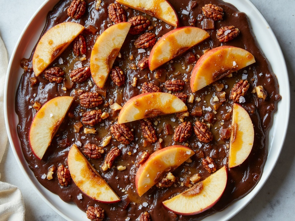 Caramel Apple Chocolate Bark