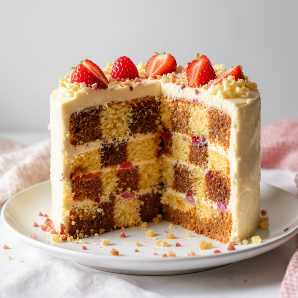 Checkerboard Cake