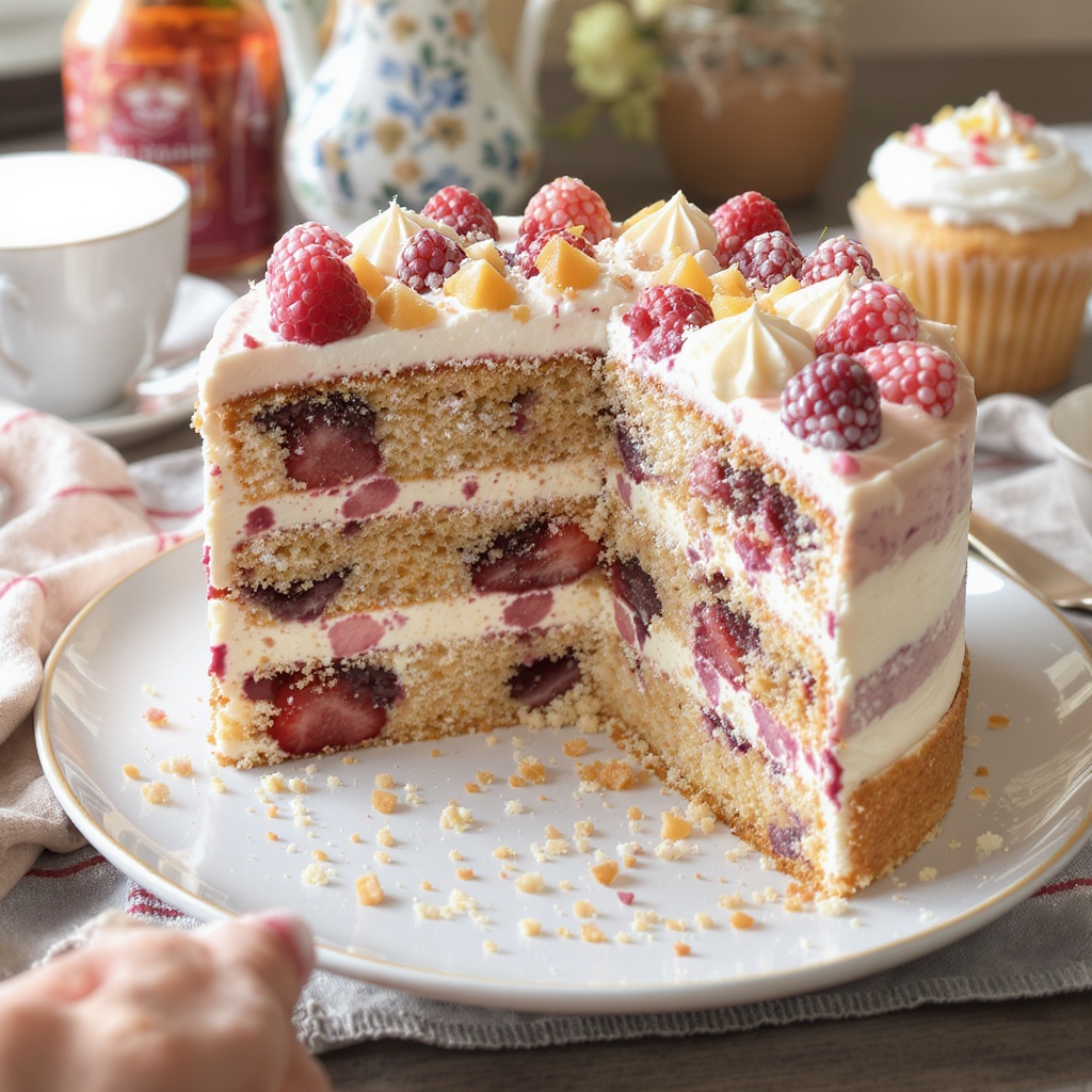 Checkerboard Cake