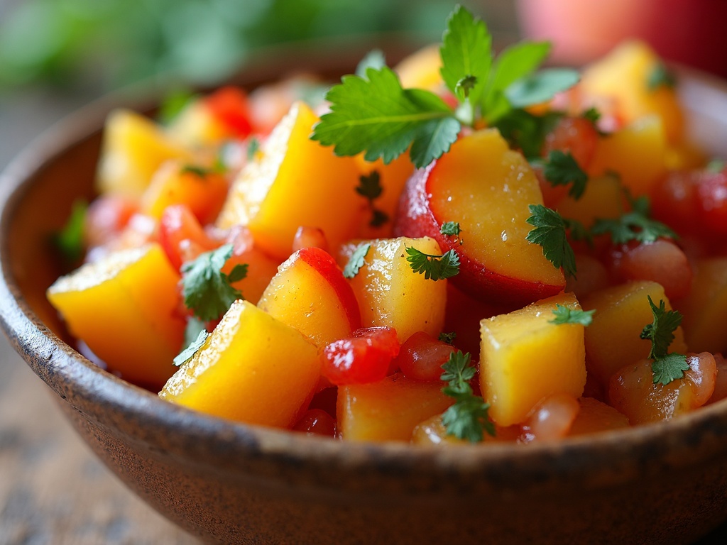 Fresh Peach Salsa-1