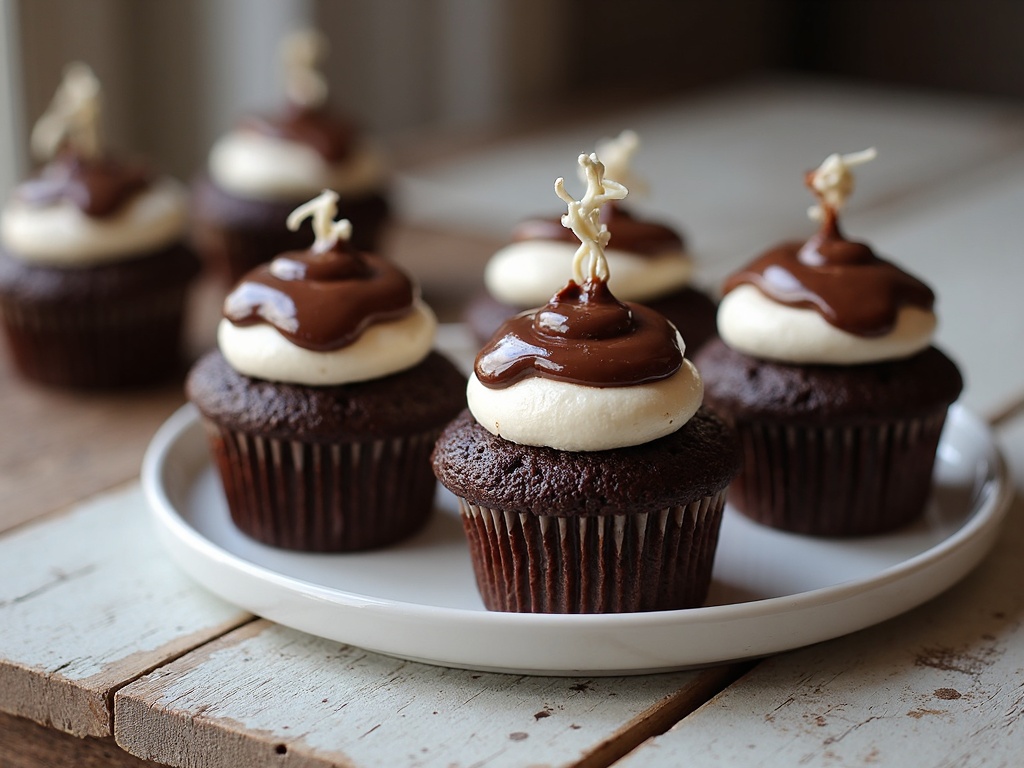 Homemade Hostess Cupcakes