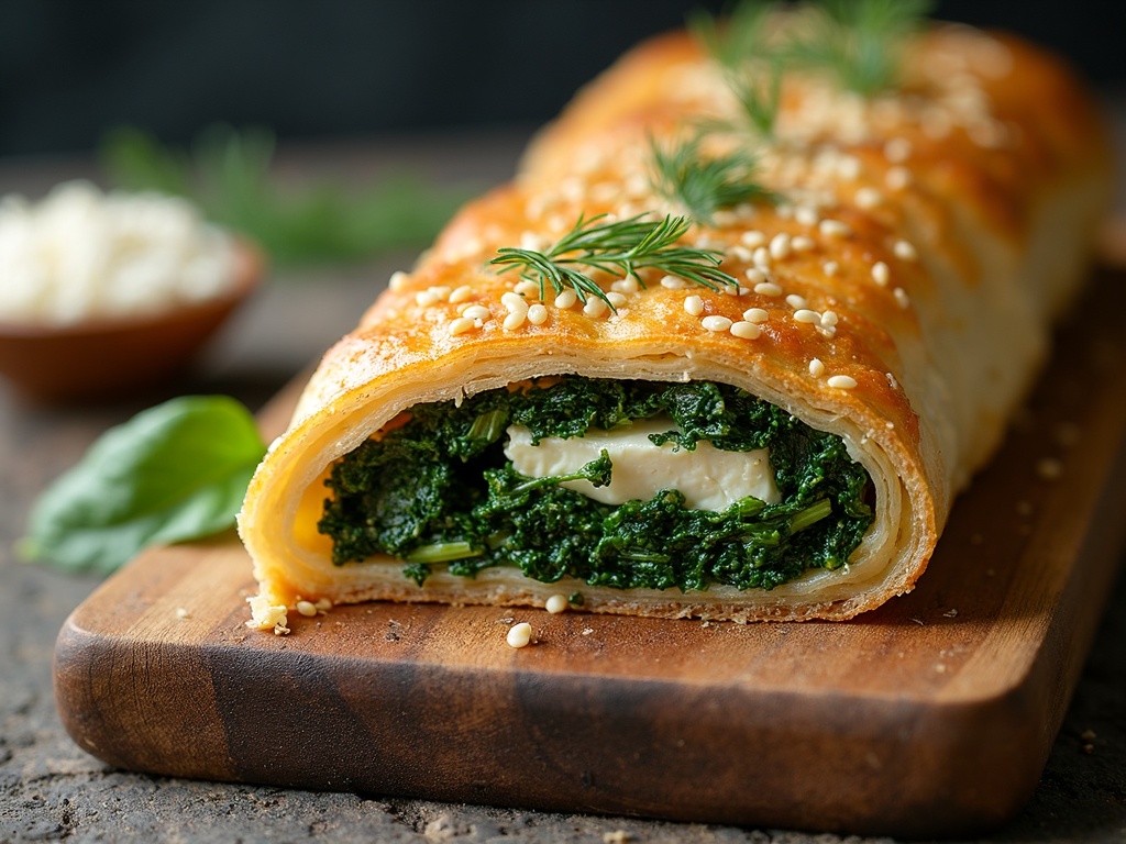 Spinach and Feta Cheese Börek-1