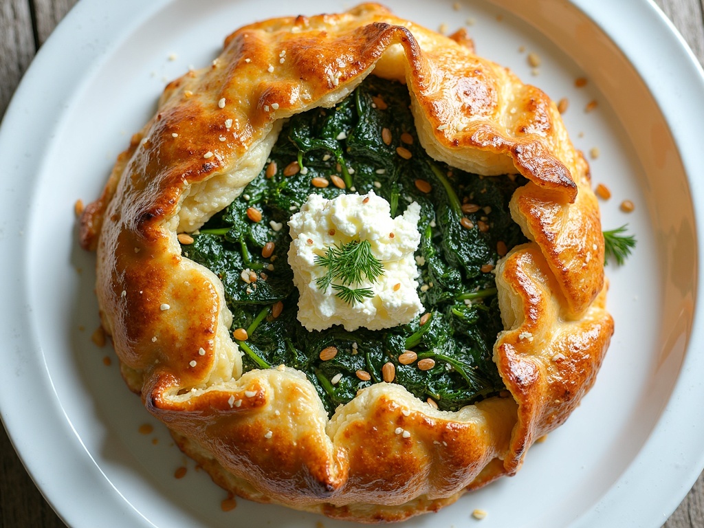 Spinach and Feta Cheese Börek