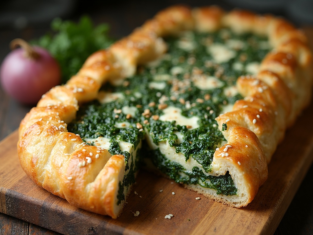 Spinach and Feta Cheese Börek