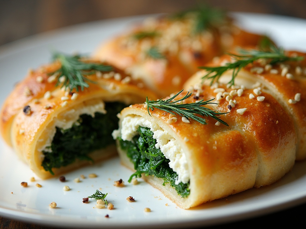 Spinach and Feta Cheese Börek