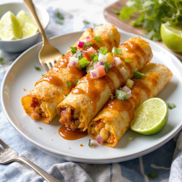 Vegan Air Fryer Taquitos Recipe
