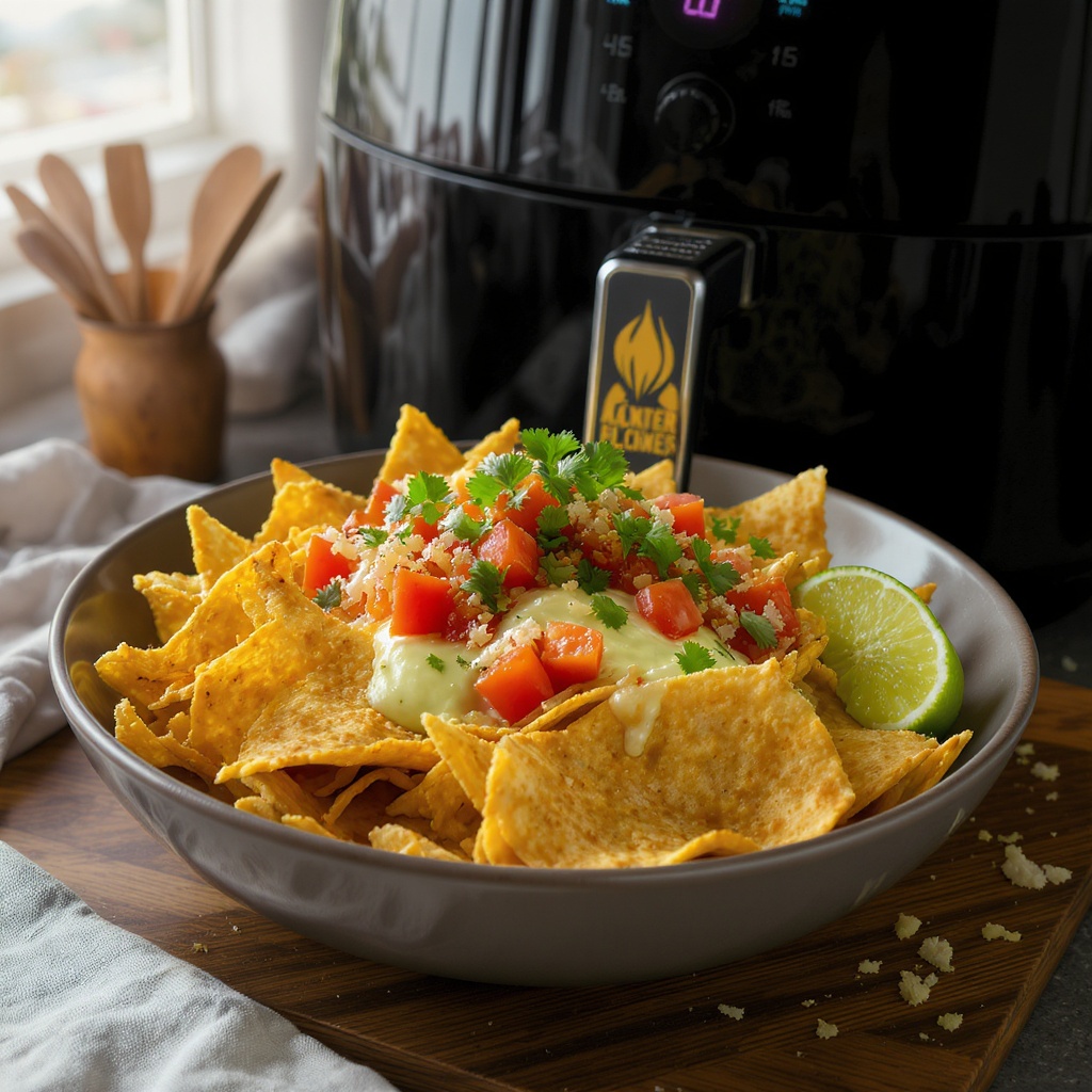 air fryer nachos
