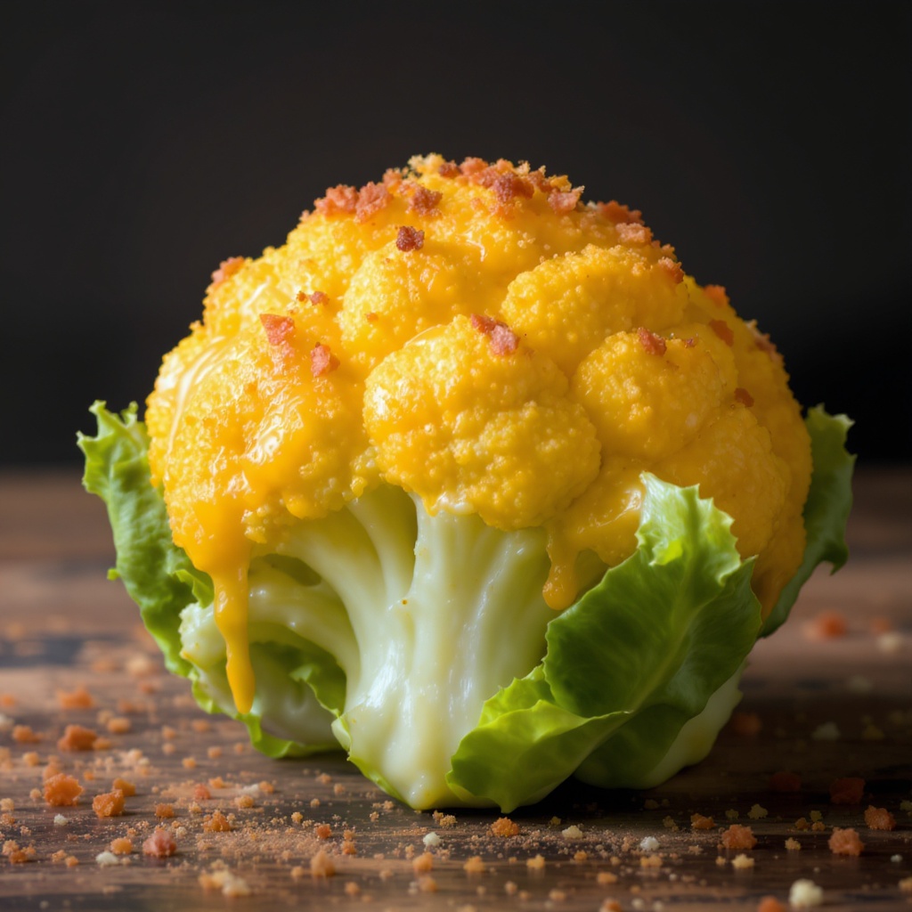 cheesy cauliflower