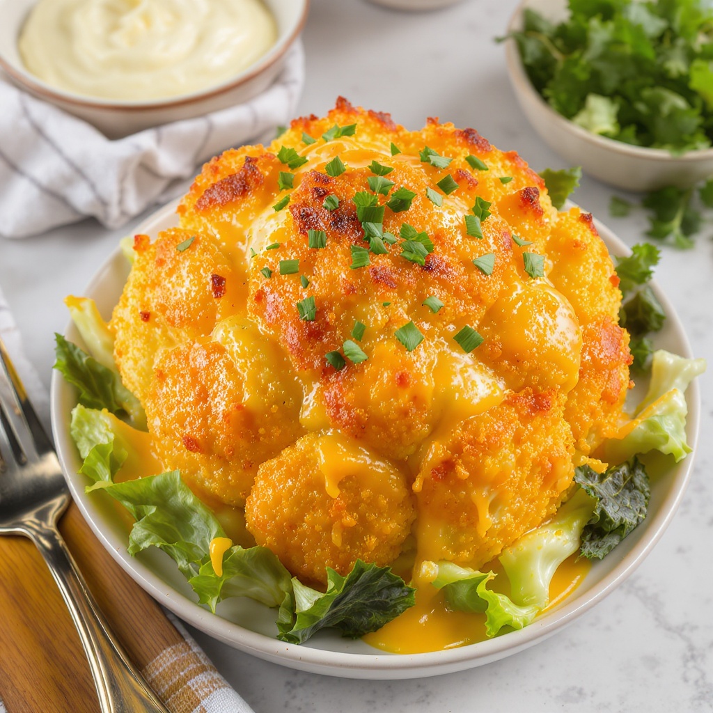 cheesy cauliflower