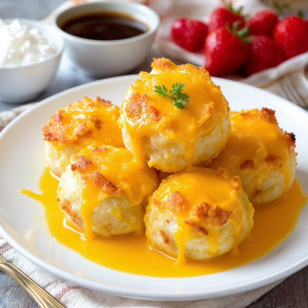 cheesy mashed potato puffs