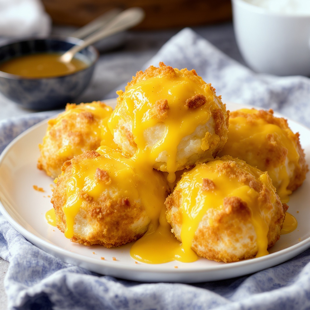 cheesy mashed potato puffs