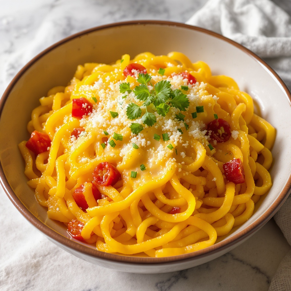 cheesy noodles