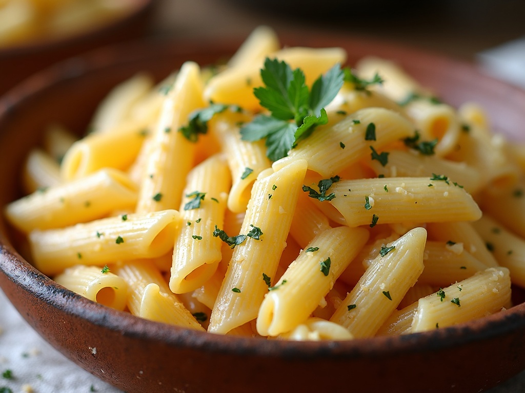 cheesy white sauce pasta-1
