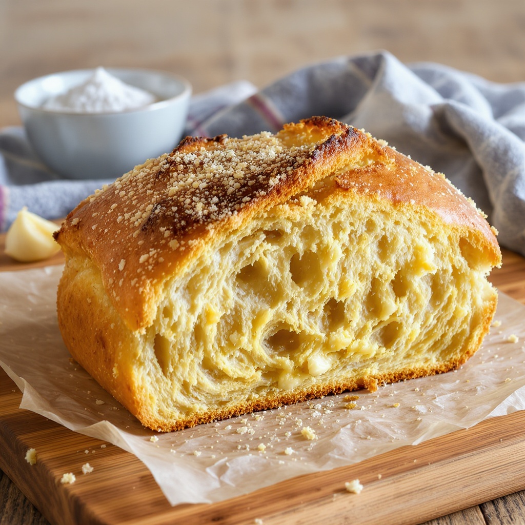 homemade garlic bread recipe Recipe