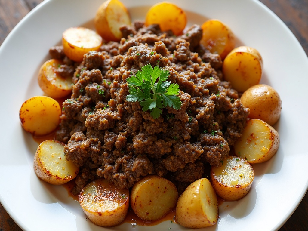 Ground Beef and Potatoes