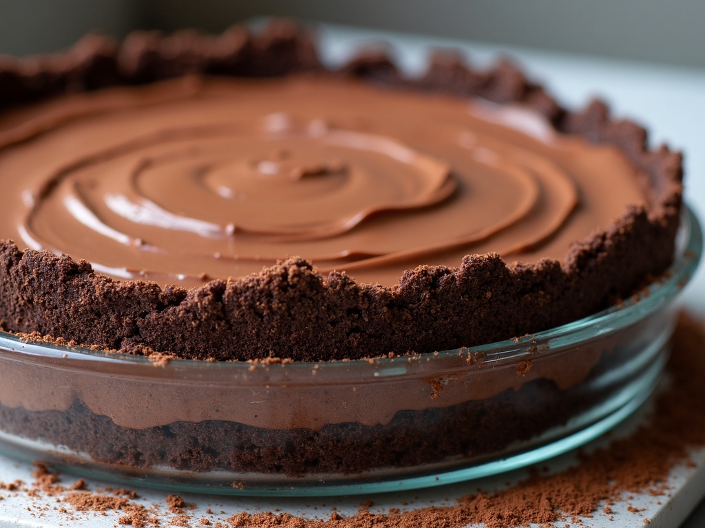 No-Bake Chocolate Cheesecake-1
