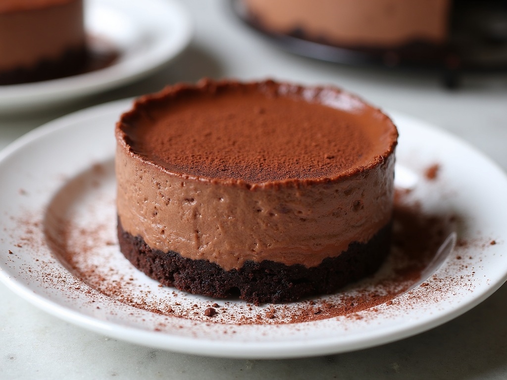 No-Bake Chocolate Cheesecake