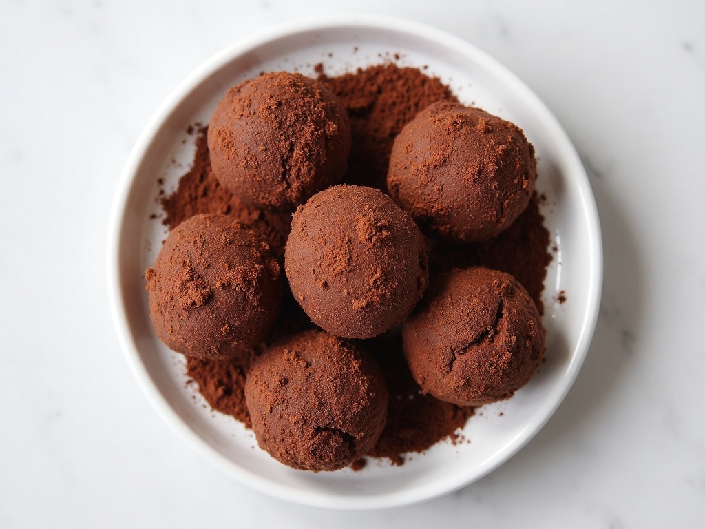 Vegan Cocoa Truffles
