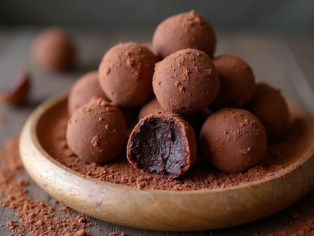 Vegan Cocoa Truffles