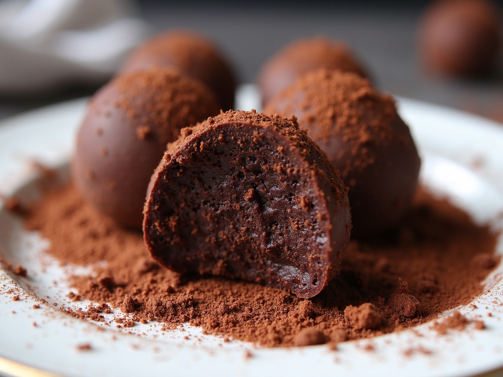 Vegan Cocoa Truffles