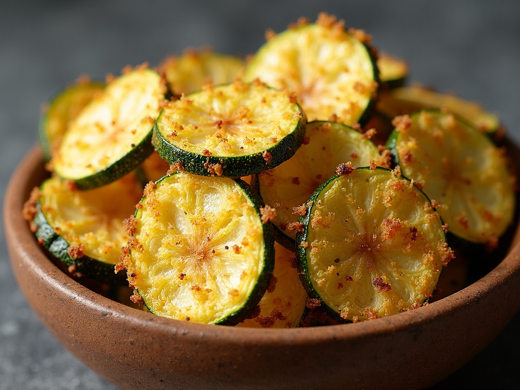 air fryer zucchini chips-1