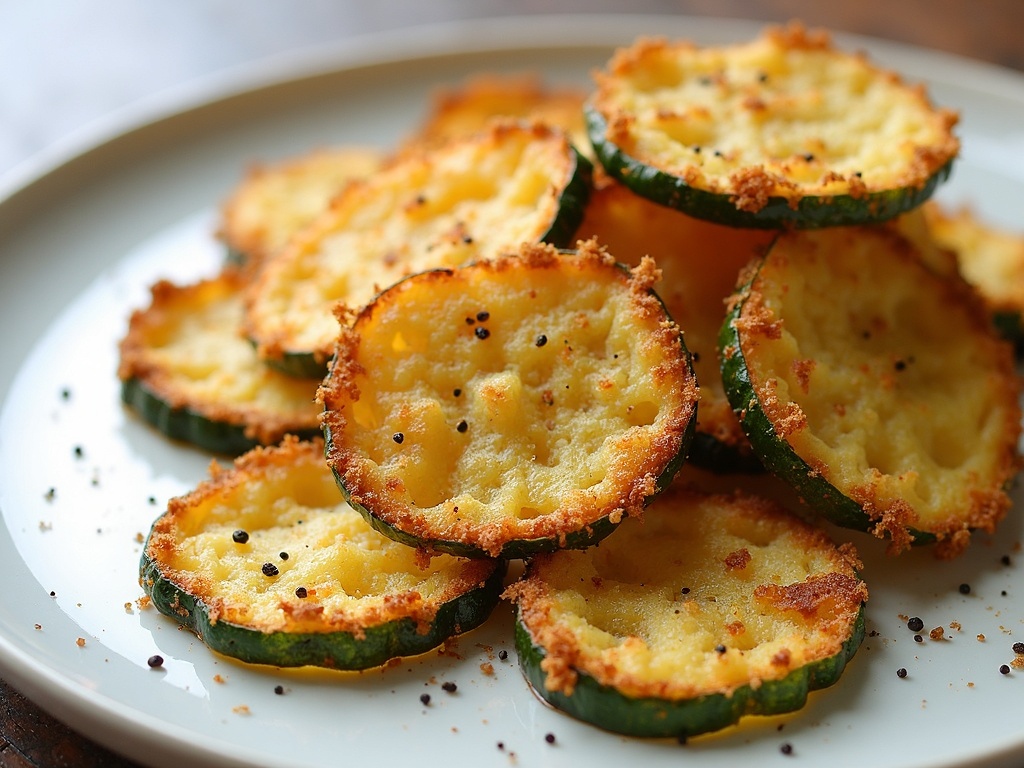 air fryer zucchini chips
