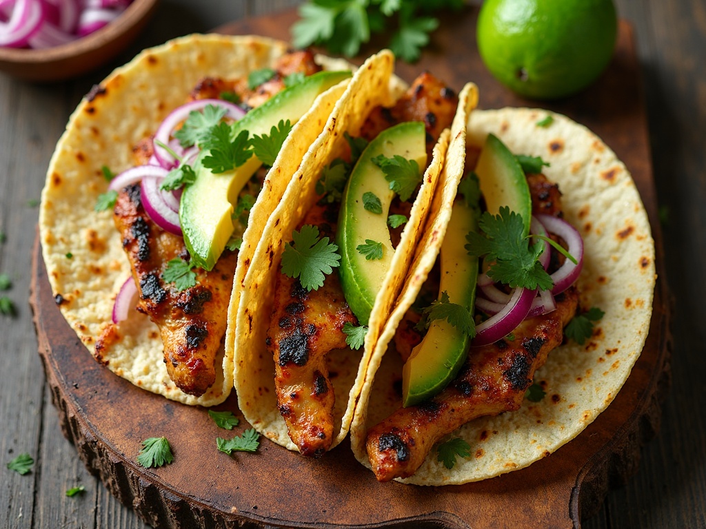 grilled chicken tacos