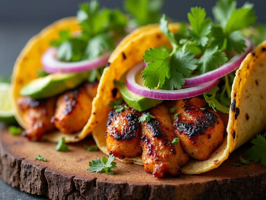 grilled chicken tacos