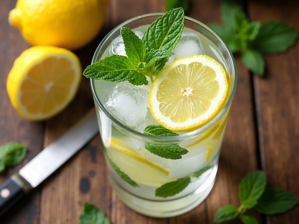lemon water