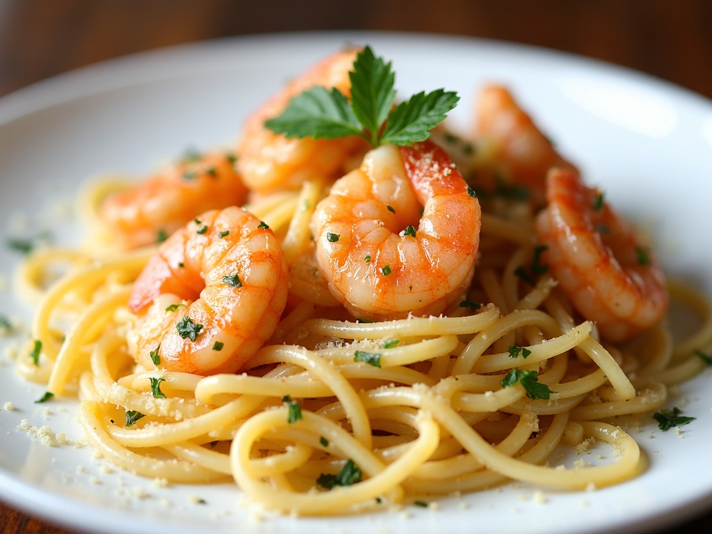 pasta with shrimp