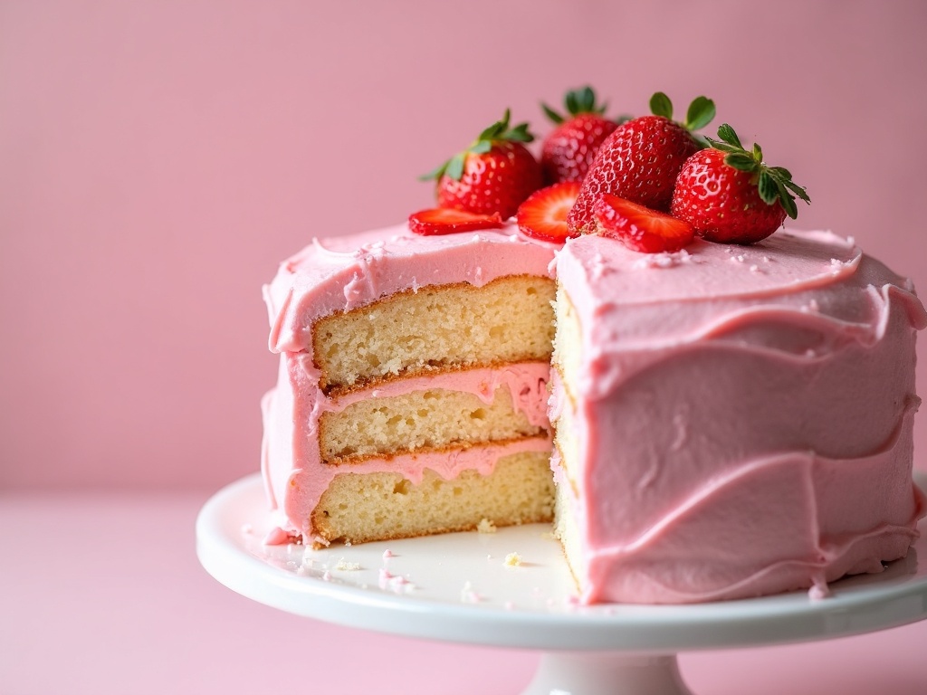 pink cake-1