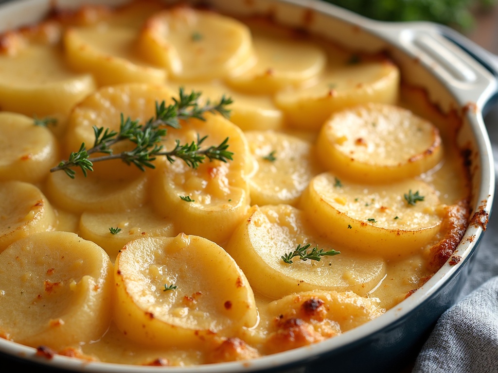 scalloped potatoes