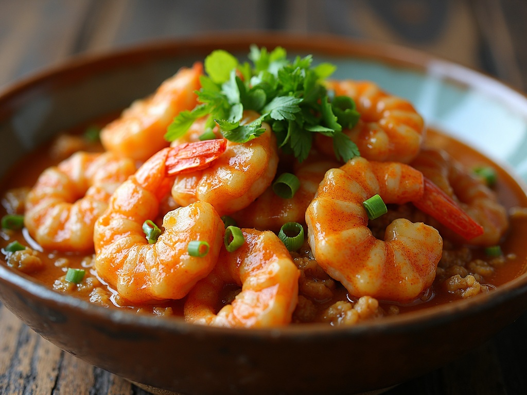 shrimp with lobster sauce-1