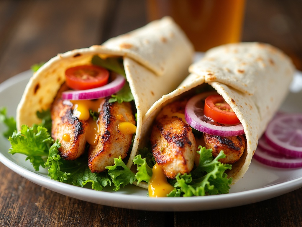 chicken wraps