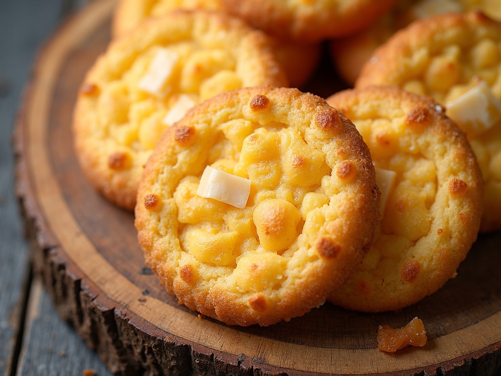 golden cheese cookie